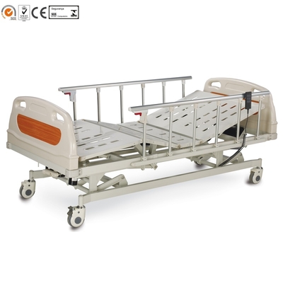 Three Functions CE, ISO13485 Approved Semi-electric Electric And Manually Electric Hospital Bed Patient Bed Metal Metal Manual and Electric